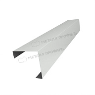 Планка угла декоративная на столб 60мм 62х62 х 3000 (ПЭ-01-9003-0.45)