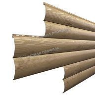 Сайдинг МЕТАЛЛ ПРОФИЛЬ Woodstock-В-28х330 (ECOSTEEL_T-01-Сосна-0.5)