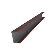 Планка стойки забора 40мм 30х40 х 2500 (VikingMP E-20-RR32-0.5)