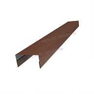 Планка крышки забора 60мм 35х65 х 3000 (VALORI-20-Brown-0.5)