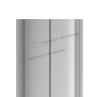 Штакетник металлический МЕТАЛЛ ПРОФИЛЬ ELLIPSE-T 19х126 NormanMP (ПЭ-01-9006-0.5)